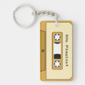 カセットテープキーチェーン キーホルダー (正面)