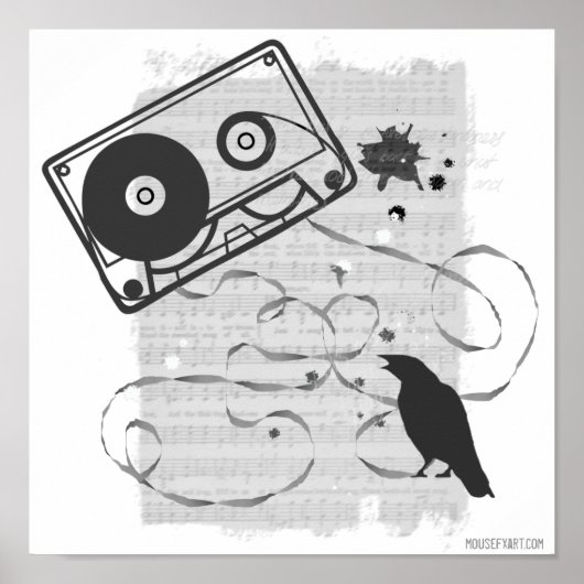 カセットテープポスター ポスター (正面)