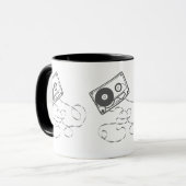 カセットテープマグ マグカップ (正面左)