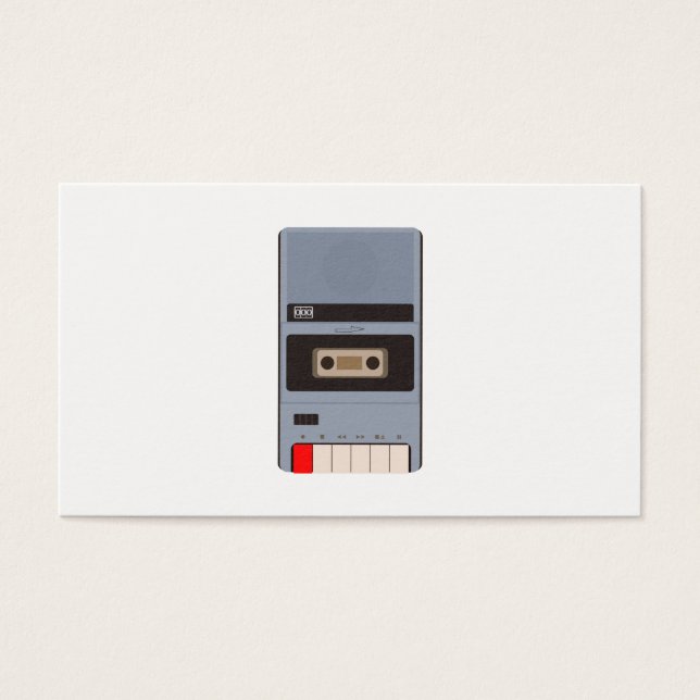 カセットテープレコーダ (正面)