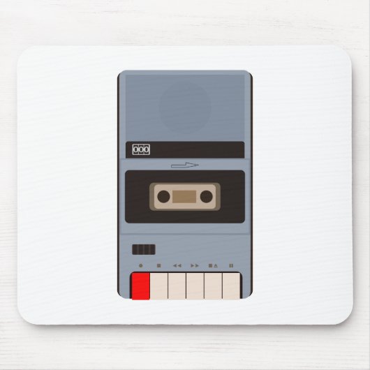 カセットテープレコーダ マウスパッド (正面)