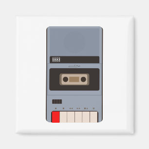 カセットテープレコーダ マグネット