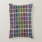 カセットテープレトロ音楽愛好家 アクセントクッション (正面(垂直))