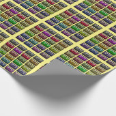 カセットテープレトロ音楽愛好家 ラッピングペーパー (角)