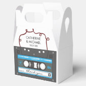 カセットテープレトロ70のミュージカル結婚 フェイバーボックス (オープン)