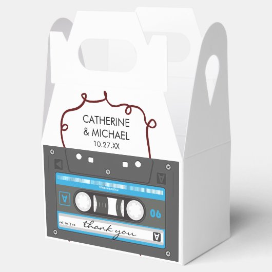 カセットテープレトロ70のミュージカル結婚 フェイバーボックス (オープン)