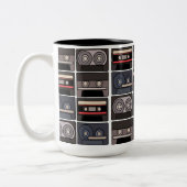 カセットテープレトロ ツートーンマグカップ (左)