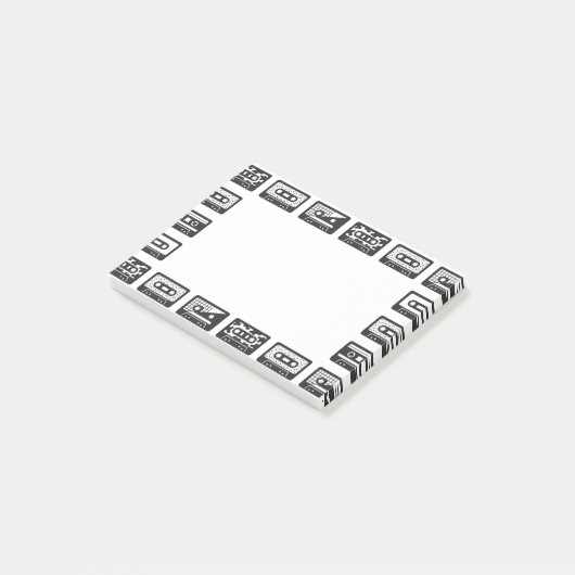 カセットテープ付箋 ポストイット (アングル)