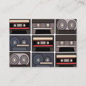 カセットテープ混合テープ音楽バンドアーティスト 名刺 (正面)