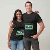 カセットテープ音楽80s 90sヴィンテージレトロギア tシャツ (ユニセックス)