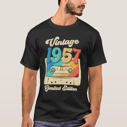 カセットテープ1957 65Th Limited Edition 65 Ol Tシャツ (正面)