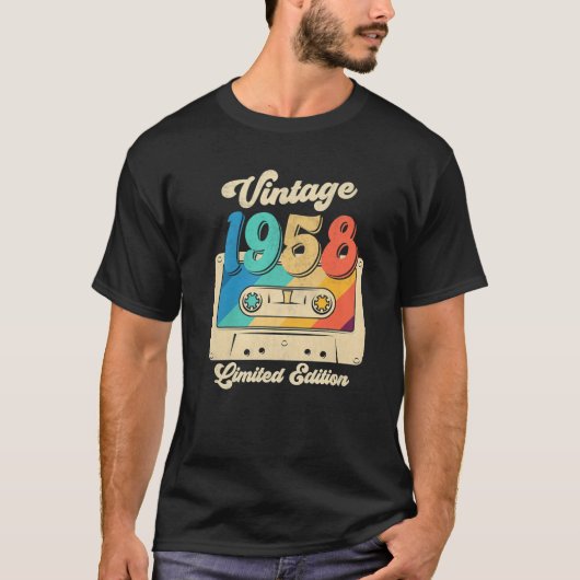 カセットテープ1966 56Th Limited Edition 56 Year Ol Tシャツ (正面)