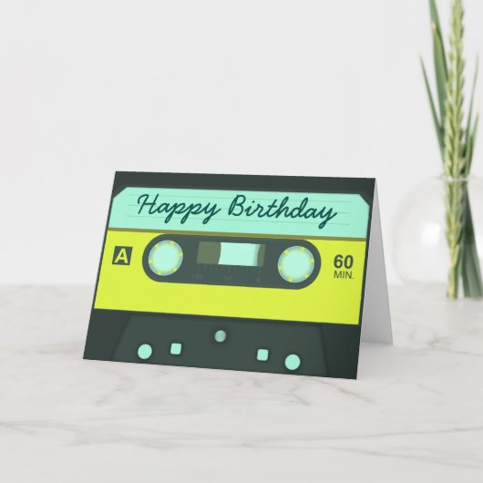 カセットテープ カード (正面)