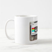 カセットテープ コーヒーマグカップ (左)