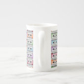 カセットテープ ボーンチャイナマグカップ (裏面)