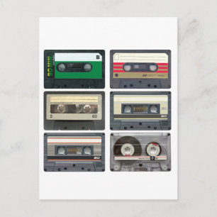 カセットテープ ポストカード