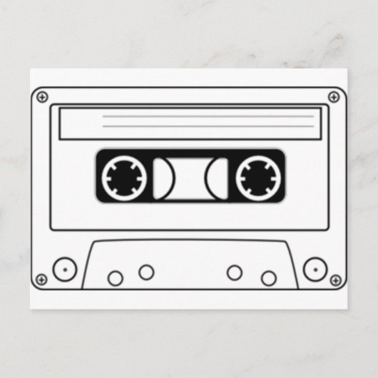 カセットテープ ポストカード (正面)