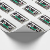 カセットテープ ラッピングペーパー (角)