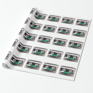 カセットテープ ラッピングペーパー