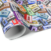 カセットテープ ラッピングペーパー (ロールコーナー)