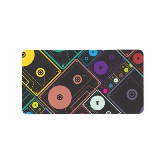 カセットテープ ラベル (正面)