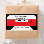 「カセットテープ」ラベル ラベル (インサイチュ)