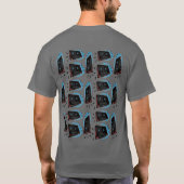 カセットテープ ロック Tシャツ (裏面)