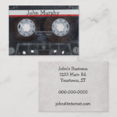 カセットテープ 名刺 (正面/裏面)