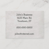 カセットテープ 名刺 (裏面)