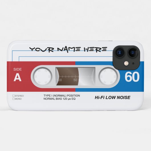 カセットテープ Case-Mate iPhoneケース (裏面(横))