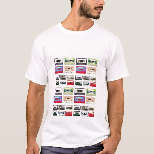 カセットテープ Tシャツ (正面)