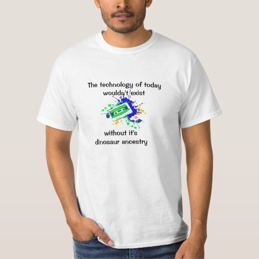 カセットテープ Tシャツ (正面)