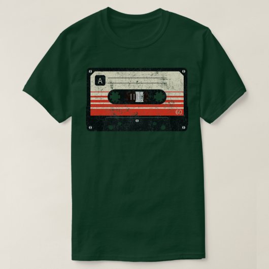 カセットテープ Tシャツ (デザイン正面)