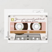 カセットテープ – tan - ポストカード (正面/裏面)