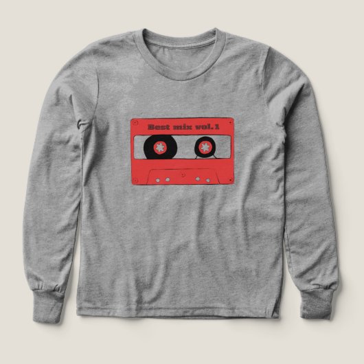 カセットテープTシャツ (デザイン正面)