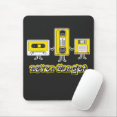 カセットテープVHSディスケット マウスパッド (マウス)