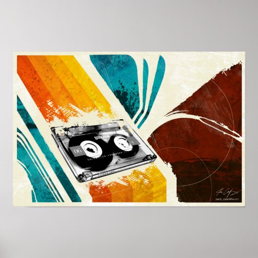 カセットプレーヤー ポスター (正面)