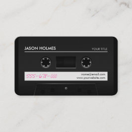 カセットミックステープレトロカッコいい名刺 名刺