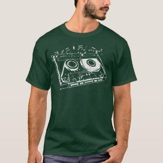 カセットミュージック フレンズ Tシャツ