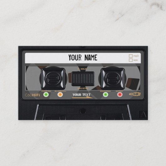 カセット名刺 名刺 (正面)