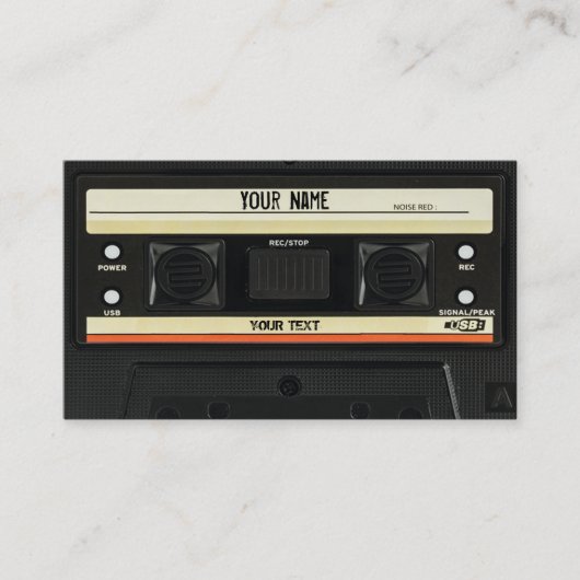 カセット名刺 名刺 (正面)