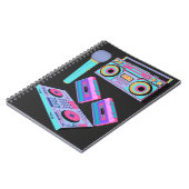 カセット、オーディオスタイルテンプレート ノートブック (左側)