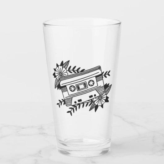 カセット タンブラーグラス (正面)