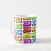 カセット、私は古い コーヒーマグカップ (正面左)