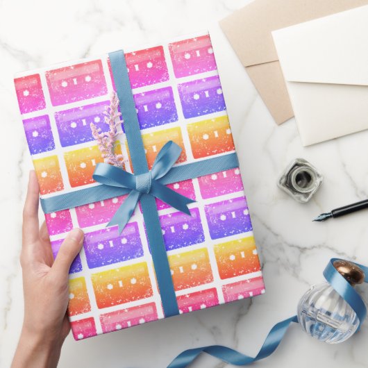 カセット、私は古い ラッピングペーパー (ギフト)