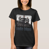 カセット CODE BLUE Tシャツ (正面)