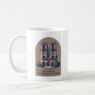 カセドラレノートルダムデパリ コーヒーマグカップ