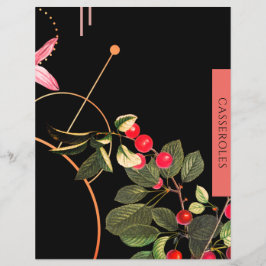 カセロール |レシピ挿入 |ブラック&レッドさくらんぼ