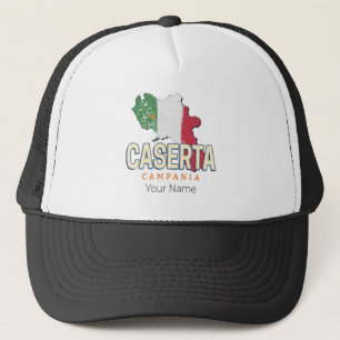 カゼルタイタリアレトロカンパニアマップヴィンテージ土産 キャップ