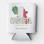 カゼルタイタリアレトロカンパニアマップヴィンテージ土産 缶クーラー (正面)